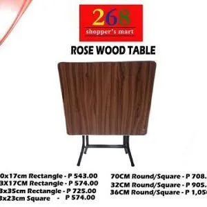 Rose Wood Table